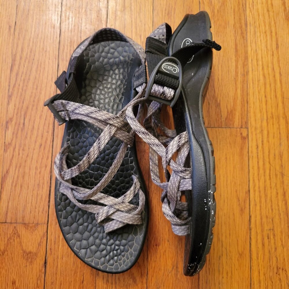 Chaco Womens ZX/2 Classic Sandals Grey 8 Summer Beach‎ Vacation Outdoors